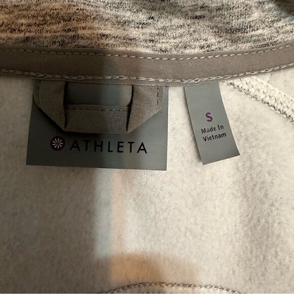 Athleta Womens Stronger Spacedye Workout Vest In Heather Grey Size Small - Picture 7 of 7